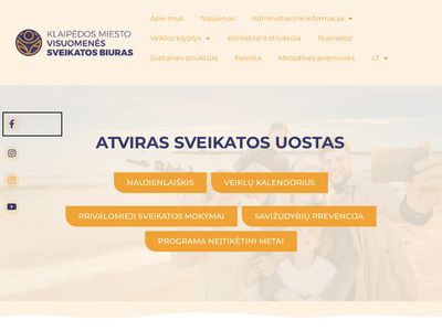 Klaipėdos miesto visuomenės sveikatos biuras  www.sveikatosbiuras.lt