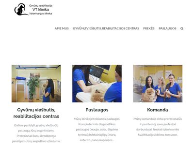 VETERINARIJOS KLINIKA  www.vtklinika.lt
