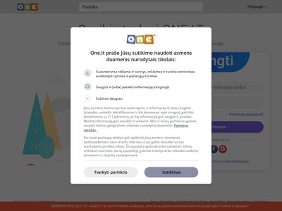 one.lt  ONE.LT – tai vieta, kur susitinka ir bendrauja draugai.