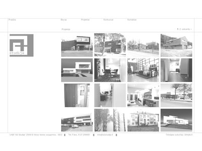 Projektai – Darbai  www.a3studija.lt