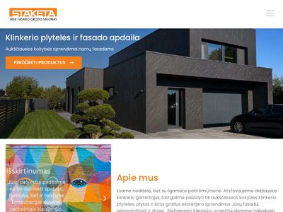 UAB Staketa produktai – Keramikinės čerpės, apdailos plytos