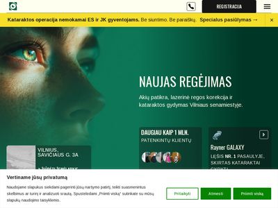 Akių klinika Naujas Regėjimas  www.eyes.lt