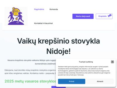 Vasaros krepšinio stovyklos — Krepšinio stovykla