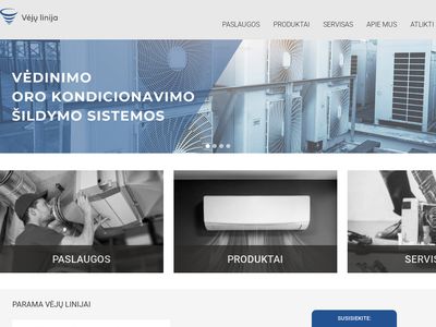 Vėdinimas, kondicionavimas, automatizavimas, konsultacijos,