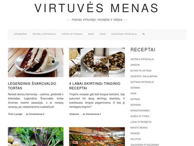 receptai.man.lt       &raquo;  Receptai, valgiai, kulinarija, konditerija