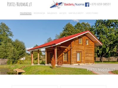 PIRTIS NUOMAI | PIRTIS VIEVYJE | PIRTIS  www.edvinopirtele.lt
