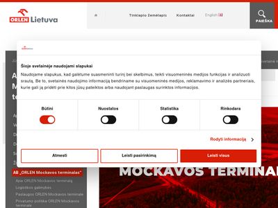 Mockavos terminalas – Pradžia  www.mockava.com