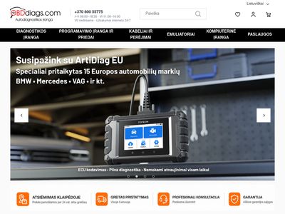Autodiagnostikos įranga | Obddiags.com  www.obddiags.com