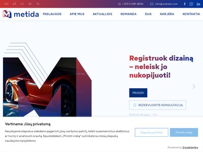 METIDA – intelektinės nuosavybės teisė, prekės ženklai, patentai
