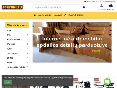 == Tuning | Tiuningo dalys | Tiuningas | TopTune.eu