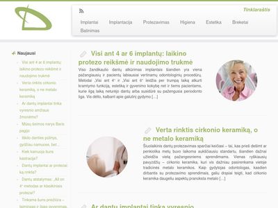 Dantų gydymas – Tinklaraštis  www.krantai.lt