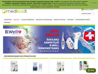 Medikos.lt – sveikatos ir grožio prekės – Medikos