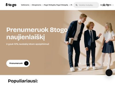 Formali apranga | Uniformos | Mokyklinės uniformos | 8 to go