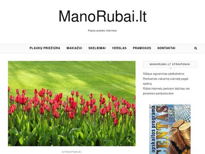 ManoRubai.lt – Pigūs rūbai internetu  www.manorubai.lt