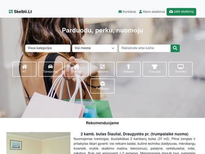 Skelbti.lt – Parduodu, perku, nuomoju  www.skelbti.lt