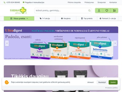 Vaistinė | Vaistinė internete | FarmaPlius.lt  www.farmaplius.lt