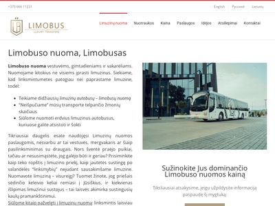 Limuzinų ir limobusų nuoma vestuvėms gimtadieniams ir vakarėliams