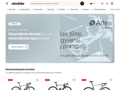 Dviračių parduotuvė – UltraBike.LT  www.ultrabike.lt