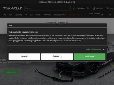 Tuning.lt  – tuning dalys, tiuningas, spoileriai automobiliams