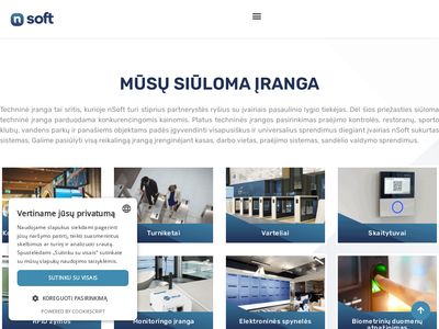 nSoft | Turniketai, Sporto klubų, Restoranų kasos valdymo programos