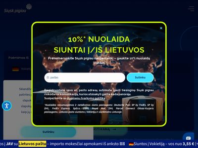 Siuntos ir kurjerio paslaugos | Siuntiniai Lietuvoje ir užsienyje |