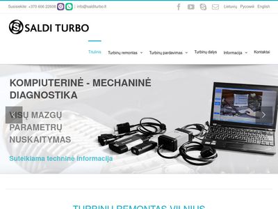 Turbinų remontas, turbokompresorių remontas, turbokompresorių