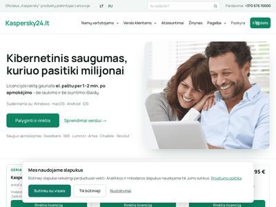 Antivirusinės programos | Kaspersky  www.kaspersky24.lt