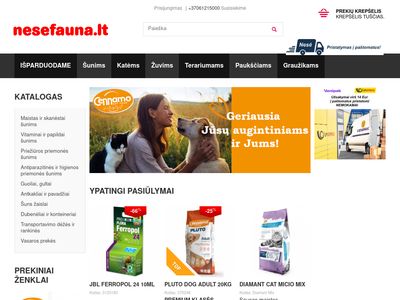 ŽEMŲ KAINŲ LYDERIS!  www.nesefauna.lt