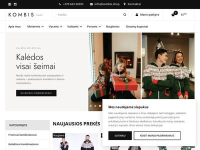 Sofa Killer kombinezonai visai šeimai | Kombis.shop
