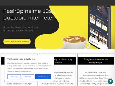 Internetinio puslapio kūrimas – Tinklapių kūrimas
