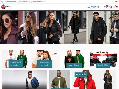 Pirktukas.lt | Stilingi drabužiai | Rubai internetu vyrams ir