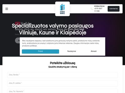 Švarus namas | Laiptinių valymo ir teritorijos priežiūros