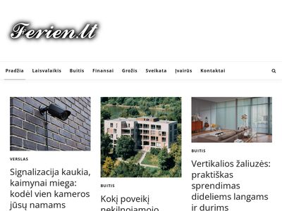 Ferien.lt – tik tai kas tau svarbu!  www.ferien.lt