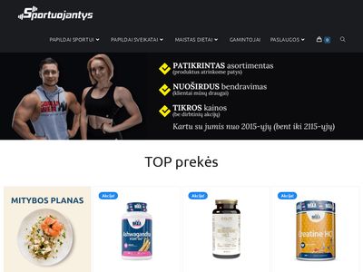 Papildai sportuojantiems | Maisto papildai sportui pigiau