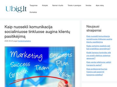 Ubig.lt – Praktiški patarimai – praktiškiems žmonėms