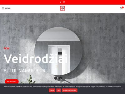 1KW Pagrindinis – 1 Kilovatas – Veidrodžių gamyba ir prekyba