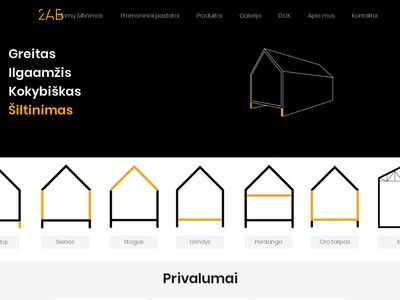 Namų šiltinimas poliuretano putomis (pastato), kaina – 2AB