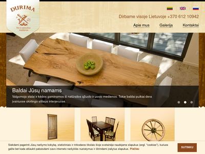 Vidaus durų gamyba – Durima  Www.durima.lt