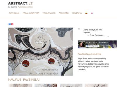 Paveikslai | Inos Kazarinos paveikslų galerija internete