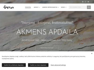 AKMENUKAI UAB: akmens plytelės| fasadų apdaila  www.akmenukai.lt