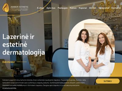 Amber Esthetic: estetinės dermatologijos klinika Kaune