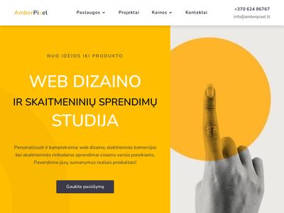 AmberPixel – Web Dizaino ir Skaitmeninių Sprendimų Studija