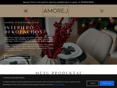AmoreJ stalo padėkliukai – AMOREJ.LT  amorej.lt