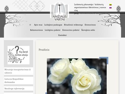 Laidojimo paslaugos Klaipėdoje – Amžiaus Vartai  www.amziausvartai.