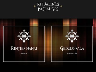Ritualinės paslaugos Jonavoje bei Kėdainiuose  www.anapus.lt