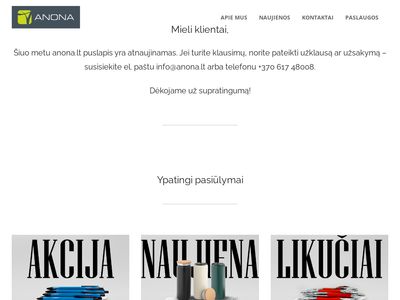 Anona – Reklaminiai suvenyrai ir verslo dovanos