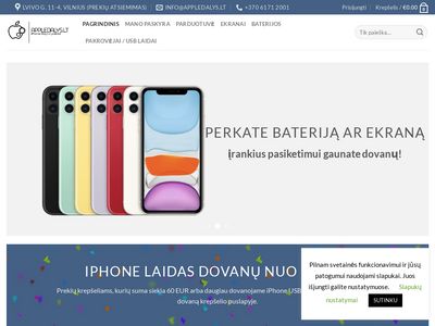 El. iPhone dalių parduotuvė – Naujos ir naudotos iPhone dalys