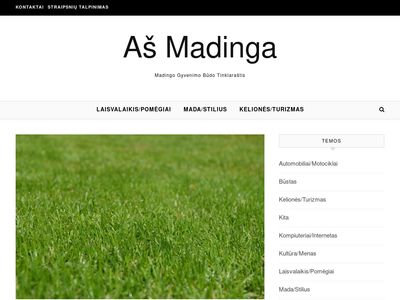 Aš Madinga – Madingo Gyvenimo Būdo Tinklaraštis
