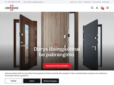 Lauko durys | Šarvo durys – Asmodas  www.asmodas.lt