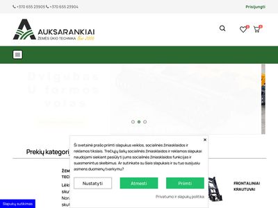 Prekyba žemės ūkio technika | auksarankiai.lt  www.auksarankiai.lt